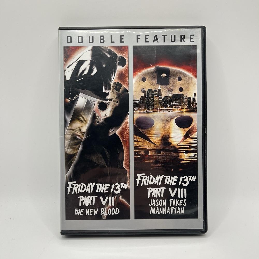 Friday‎ the 13th Part VII / Friday the 13th Part VIII (1989) DVD Double Feature
